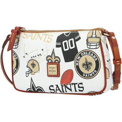 Dooney & Bourke New Orleans Saints Monogram Drawstring Purse