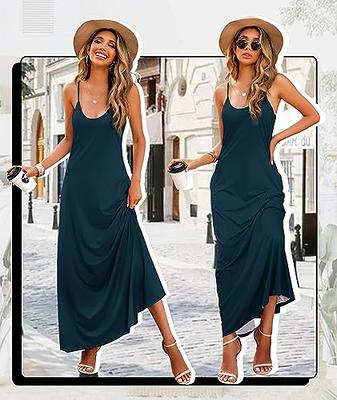 Summer Dresses for Women 2023, Womens Casual Loose Maxi Sundress