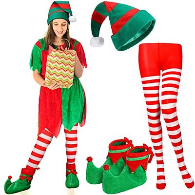 Syhood 6 Pieces Christmas Hats Santa Xmas Hat Christmas Tree