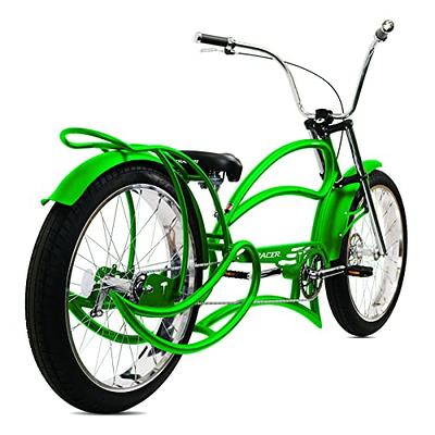 Tracer Leopard 26 Inch Wheel Chopper Stretch Bike Beach Cruiser