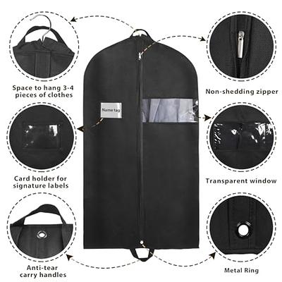  MISSLO 43 Hanging Garment Bags for Storage Well