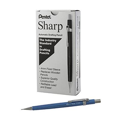 Pentel Sharp Mechanical Pencil, (0.5mm), Metallic Blue Barrel, Box of 12  Pencils (P205MC) - Yahoo Shopping