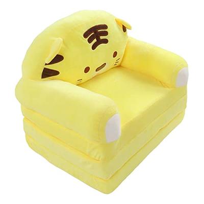 Cushions to Pressure Cushions for Back Support Plush Foldable Kids Sofa  Backrest Armchair 2 In 1 Foldable Children Sofa Cute Cartoon Lazy Sofa