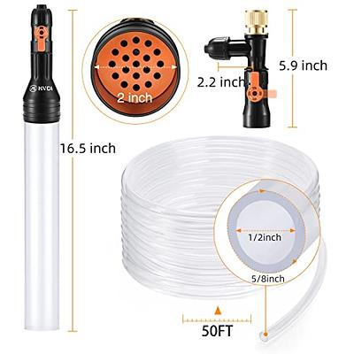 Siphon pipe for Aquarium/Fish Tank Cleaning Tool Without Valve Fish Tank  Gravel Suction Pipe Syphon