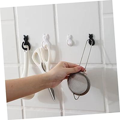 OKUMEYR 4pcs Cat Tail Hook Towel Hangers Towel Hooks Storage Hooks