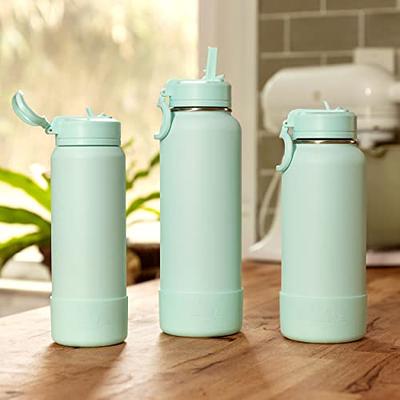 Hydrapeak 32oz Insulated Water Bottles with Chug Lid, Matching Color Cap  and Rubber Boot, Stainless Steel Double Wall Vacuum Insulation Keeps Drinks