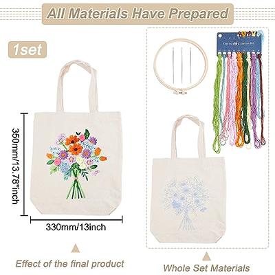 Project Bag For Cross Stitch, Embroidery, Needlework - Stitch Bag- Flower  Collection - Yahoo Shopping
