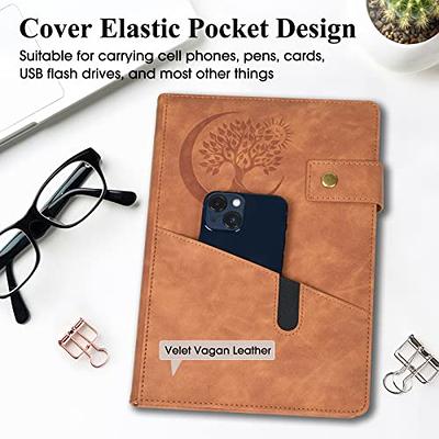 Productivity Store - Genuine Full Grain Leather Journal & Notebook | Handmade Leather Journal & Notebook for Men & Women Lined Paper 240 Blank Page