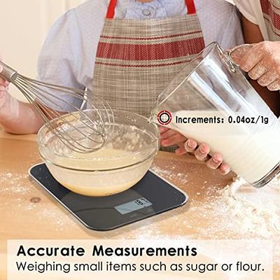 MegaWise Food Scale, 33lb Rechargeable Digital Kitchen Scale