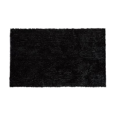 allen + roth 20-in x 32-in Dark Gray Polyester Bath Mat in the