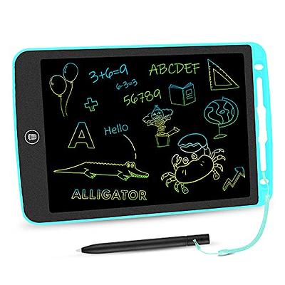 LCD Writing Tablet for Kids,12 Inch Colorful Educational Drawing Tablet,  Erasable Reusable Electronic Writing Board, Toddler Doodle Board, Learning