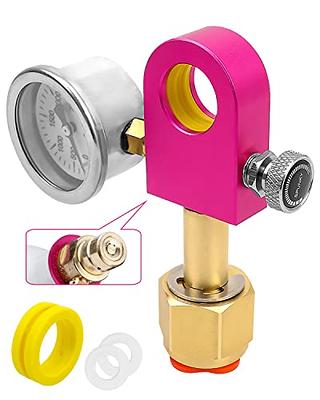 Soda Quick Connect Pink Co2 Cylinder Refill Adaptor Filling