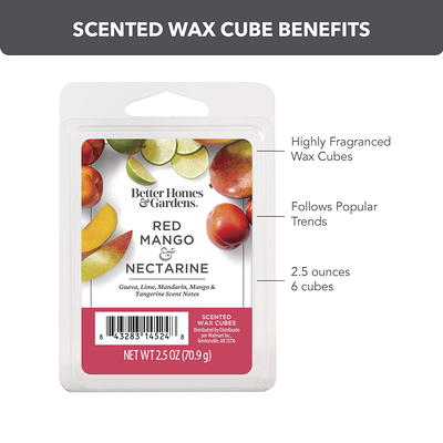 Red Mango & Nectarine Scented Wax Melts, Better Homes & Gardens