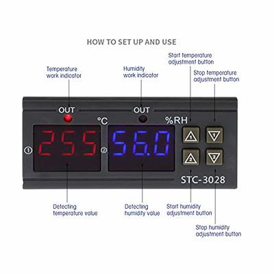 Stemedu DHT11 Humidity and Temperature Sensor Module 3.3V-5V Digital Temp  Humidity Sensor 20%~90% RH Humidity Measure Range 0~50℃ Temperature Measure  Range (Pack of 5) - Yahoo Shopping