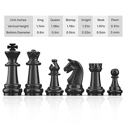  ColorGo Magnetic Travel Chess Set, Portable Mini Chess