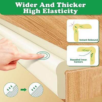 Baby Proofing, Clear Edge Protector Strip, Soft Corner Protectors for Kids,  Baby Child Safety Tables Corner Guards for Furniture Against Sharp Corners