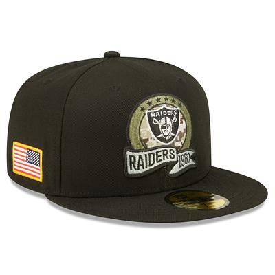 Men's New Era Brown/Black Las Vegas Raiders Harvest 50th