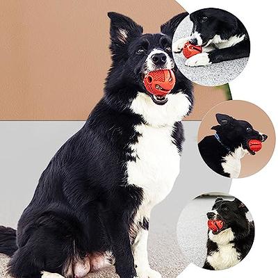 Suertree Squeaky Dog Toys for Aggressive Chewer, Interactive Puppy