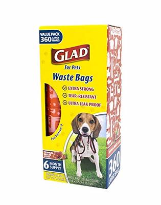 out heavy duty extra thick dog waste bags