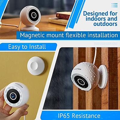 4MP Security Camera Outdoor Wired Starlight Color Night Vision 