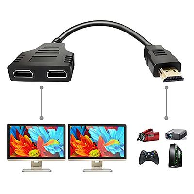 4 in 1 Wii to HDMI Adapter + Wii Power Cord AC Adapter + Wii Sensor Bar  Wired Motion Sensor Bar + 5ft High Speed HDMI Cable Compatible with  Nintendo