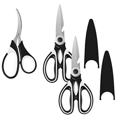 3pcs Stainless Steel Kitchen Scissors Set, Multifunctional Poultry Shears  Strong Food Scissors