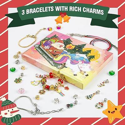  Advent Calendar 2023 Girls, DIY Charm Bracelet Making