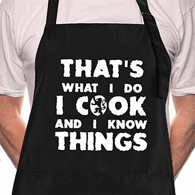 Cooking Gifts for Cooks & Chefs - I Cook and I Know Things Funny