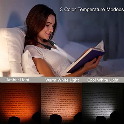 LED Neck Reading Light, Rechargeable Neck Book Light for Reading