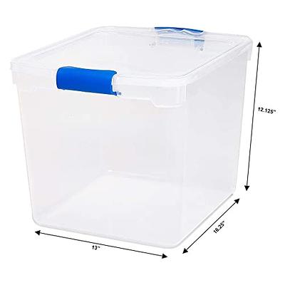  Cetomo 6.8Qt*12 Plastic Storage Bins, Storage Box, 12