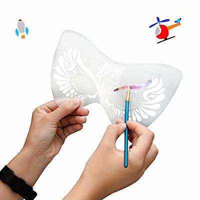 Face painting stencil reusable washable butterfly wing face and