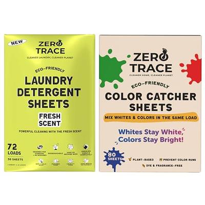 Color Catcher Laundry Sheets by Zero Trace - 80 Count - Prevents Dye  Transfer & Keeps Clothes Original Color - Fragrance-Free, Plant-Based -  Ideal for Mixed Washes - Yahoo Shopping