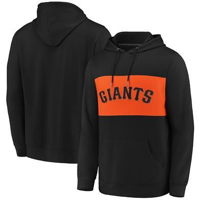 Unisex Fanatics Signature Black San Francisco Giants Super Soft Pullover Crew Sweatshirt Size: Small