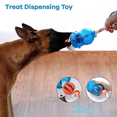 Mdupw Food Dispenser Dog Ball Toy, Treat Dispensing Interactive Dog Toy
