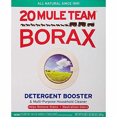 Harris 2.5 lbs Unscented Borax Laundry Booster & Multi-Purpose Cleaner  (4-Pack) 4BORAX-25 - The Home Depot