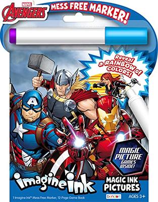 Bendon Imagine Ink Magic Ink Pictures and Game Book with Mess Free Marker ( Avengers) - Yahoo Shopping