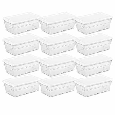 Sterilite - 1642 - 6 qt Storage Box w/ Lid