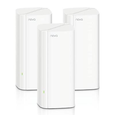Tenda Nova MX3 AX1500 Mesh WiFi 6 System 3500 sq.ft WiFi 6 Mesh System  Gigabit Mesh Router Dual-Band Mesh Network 80 Devices