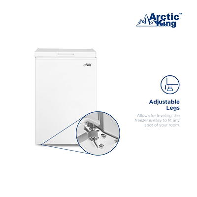 Avanti 10.0 cu. ft. Garage Ready Chest Freezer, in White (CF10F0W)