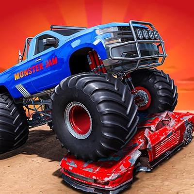 Hot Wheels Monster Trucks Arena Smashers Demo Derby Car Jump Challenge 1 ct