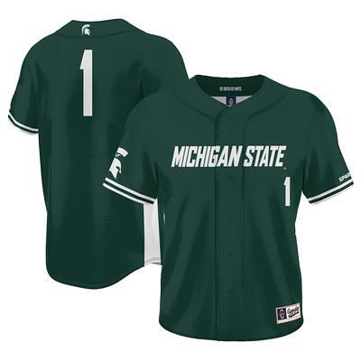 Spartans, Michigan State Nike Replica Baseball Jersey