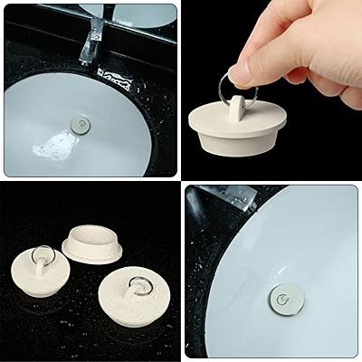 WYSUMMER Drain Stopper Set,4 Sizes Bathtub Stopper Rubber Sink