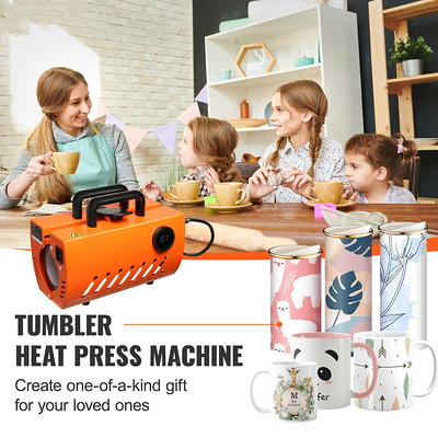  HTVRONT Auto Tumbler Heat Press Machine - Mug Heat