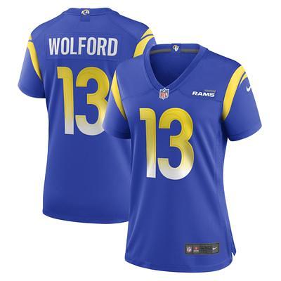 Matthew Stafford Signed Blue Los Angeles Rams Nike Game Football Jersey  Fanatics