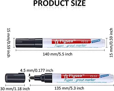 Ceramic Tile Pen Wall Grout Restorer Pen Repair Marker Grout Filler Pen for  Restoring Tile Wall