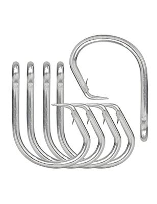 5-Pack 4X-420 Saltwater Treble Hooks - Stainless Steel Classic