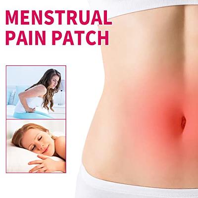 Portable Heating Pad for Cramps. Period Pain Relief Device & Menstrual  Heating Pad Massager for PMS, Back Pain. Cordless 3 Heat Modes Menstruation