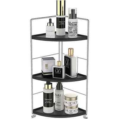 shuang qing 3-Tier Corner Bathroom Counter Organizer, Countertop Perfume  Tray and Vanity Organizer, Makeup Cosmetic Storage, Corner Storage  Organizers for Bathroom, Kitchen, Dresser (Clear) - Yahoo Shopping