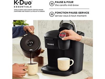 Keurig Coffee Maker, K-Duo, Black