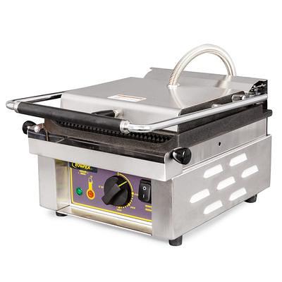 Star GX10IG Single Commercial Panini Press with Cast Iron Grooved